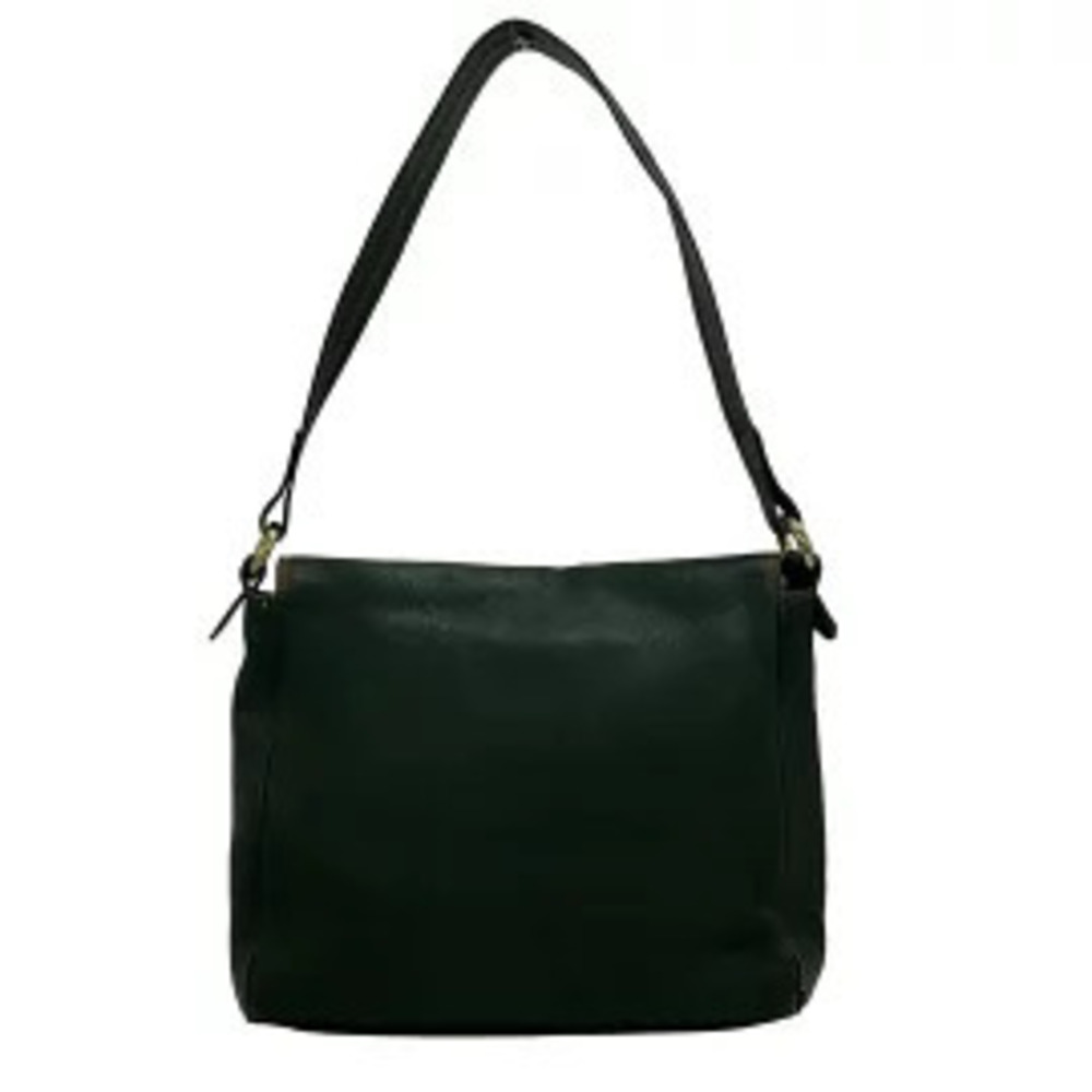 Loewe Dark Green Bag Leather Shoulder Green